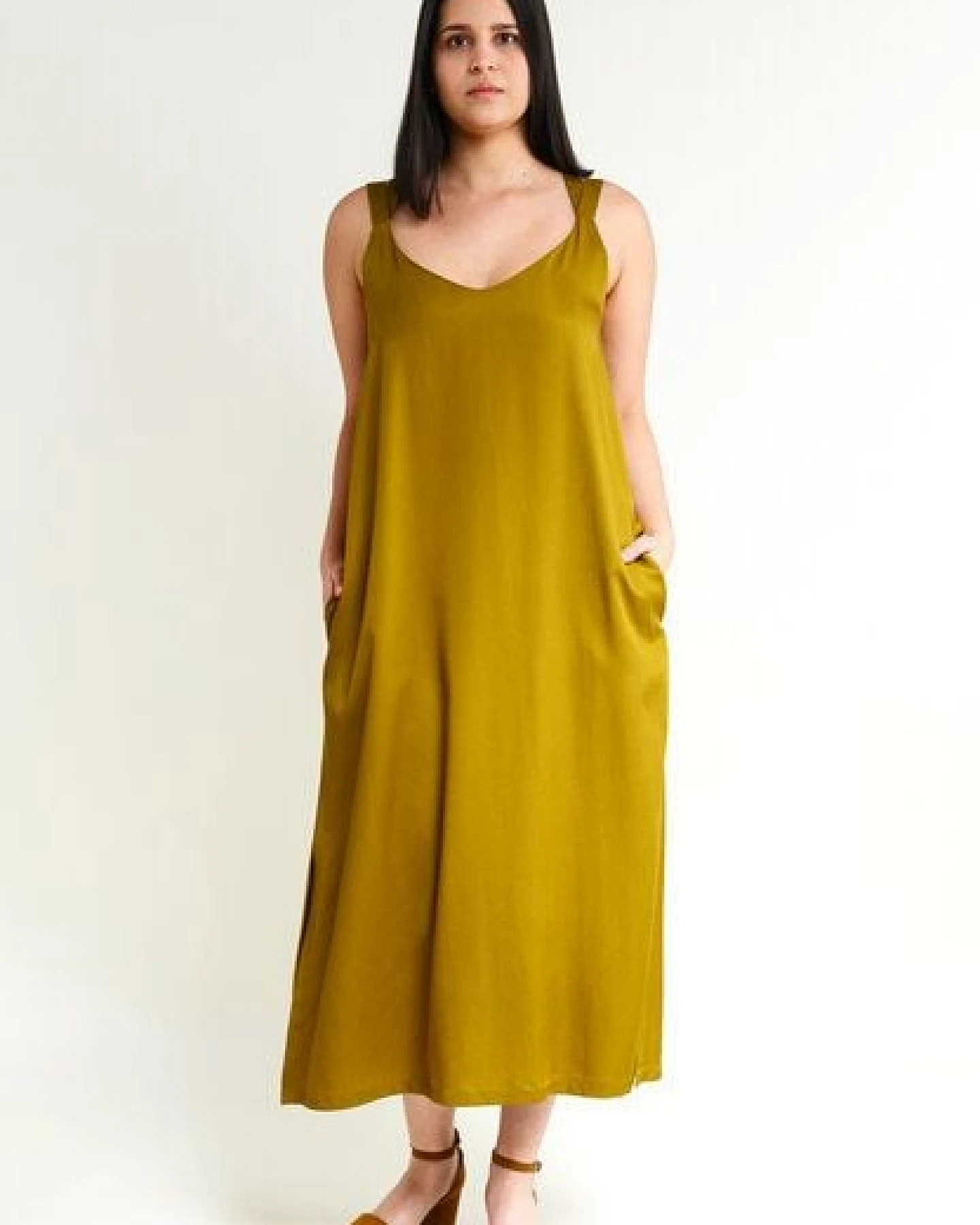 Studio Hertzberg MAXIKLEID "O-TERRE" AUS Tencel – Ansicht 3