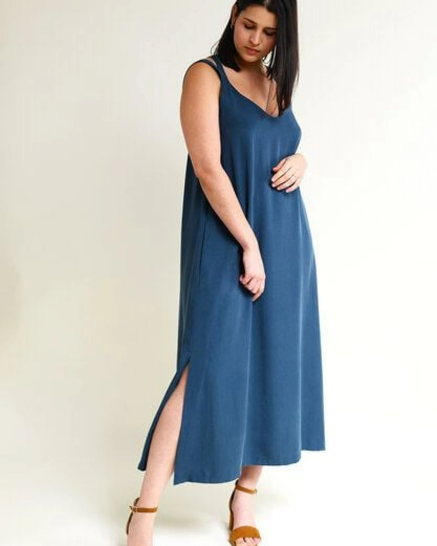 Studio Hertzberg MAXIKLEID "O-TERRE" AUS Tencel – Ansicht 3
