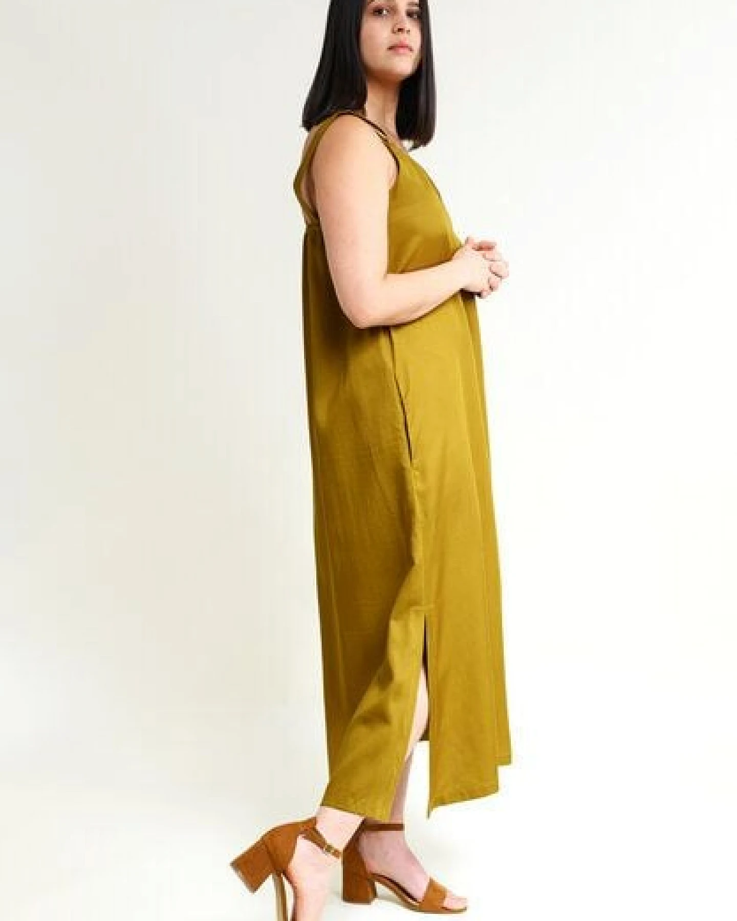 Studio Hertzberg MAXIKLEID "O-TERRE" AUS Tencel – Ansicht 4