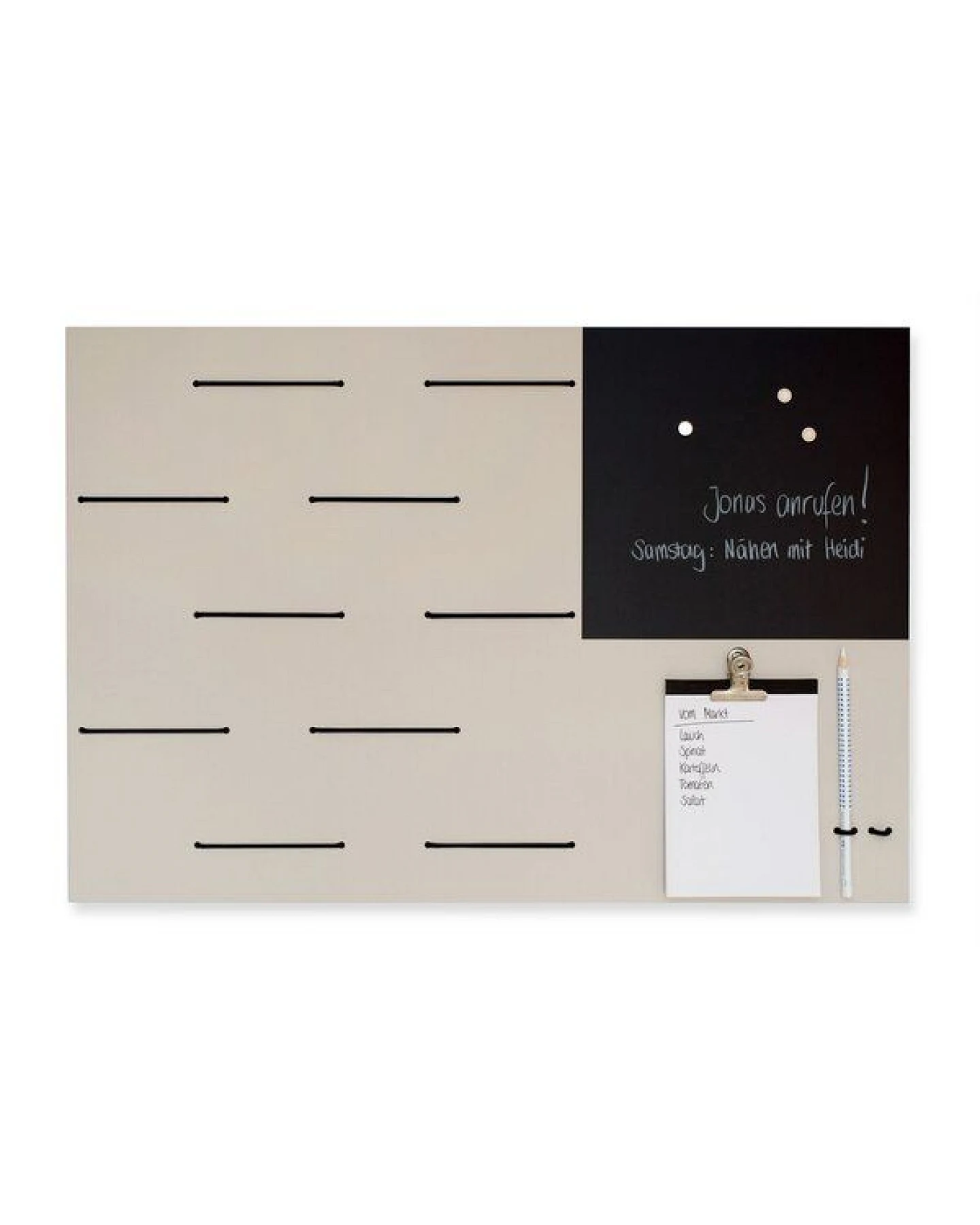 klotzaufklotz Memoboard Linoleum – Ansicht 2