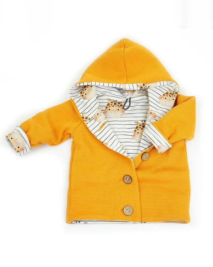 Sternchenwolke BIO Waffeljersey Jacke "Gigi Giraffe"