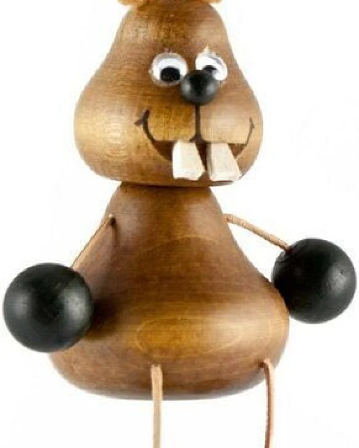 ReineNatur Hase - Hüpftier - Schwingfigur - Holz
