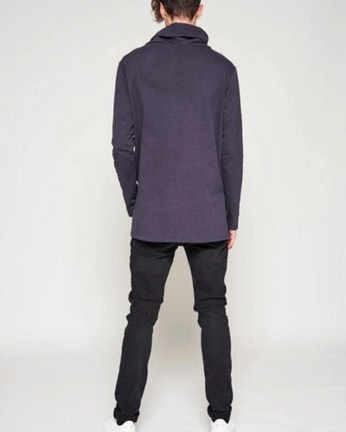 LUMEN organic Pullover SWEAT dunkelgrau – Ansicht 4