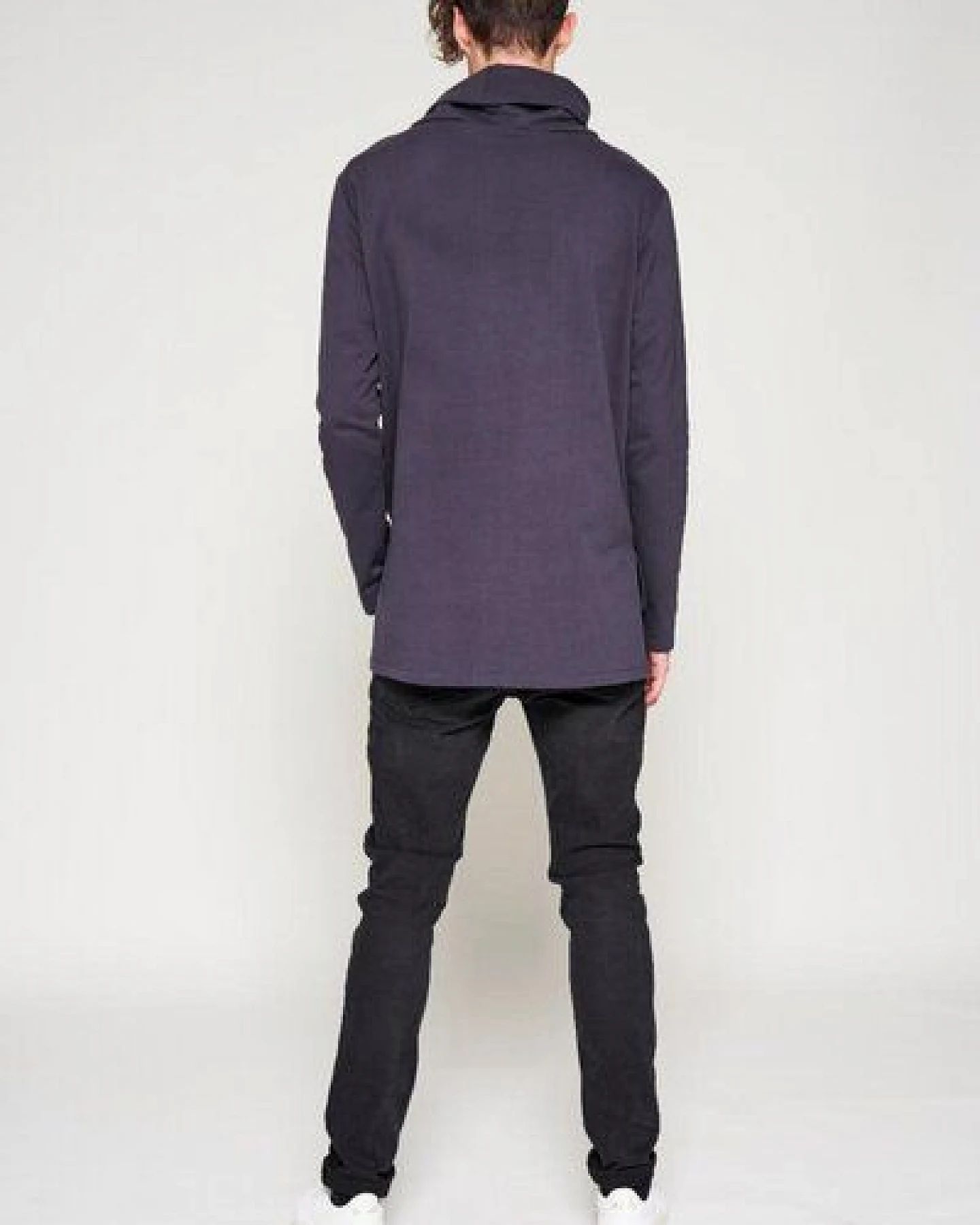 LUMEN organic Pullover SWEAT dunkelgrau – Ansicht 4