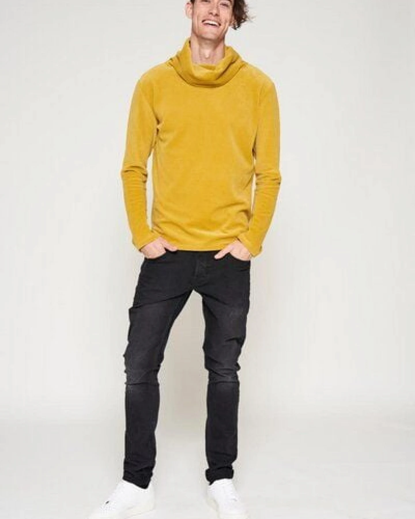 LUMEN organic Pullover NICKICORD senf – Ansicht 2