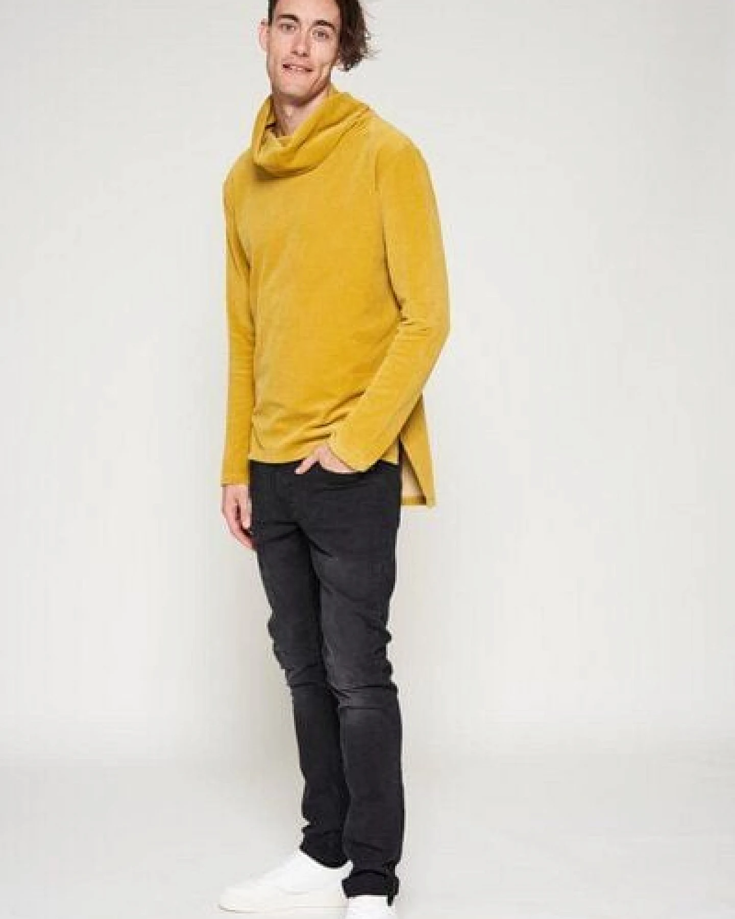 LUMEN organic Pullover NICKICORD senf – Ansicht 4