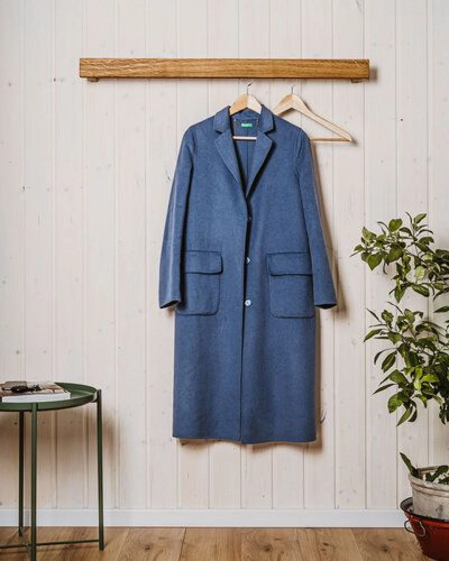 kleiderleiter_de Garderobe, Wandgarderobe ABLA aus Eiche, Buche oder Nussbaum – Ansicht 3