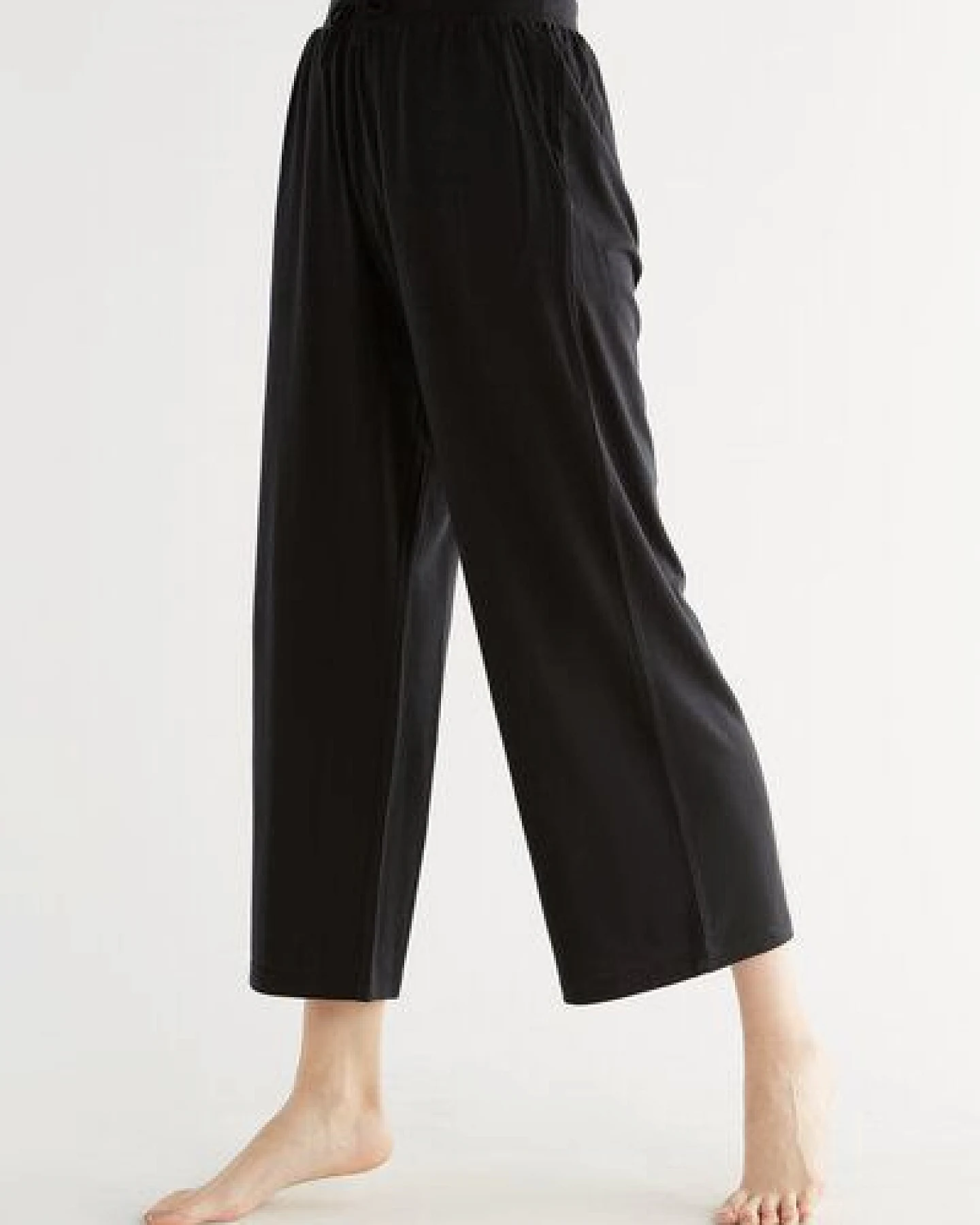 True North Damen Wide Leg Pants Hose aus Tencel Lyocell Yogahose Wohlfühlhose T1322 – Ansicht 3