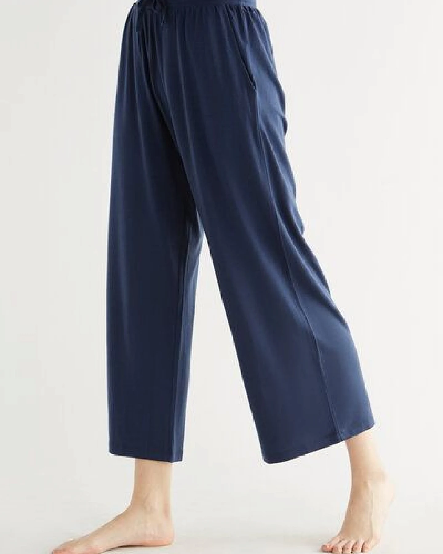 True North Damen Wide Leg Pants Hose aus Tencel Lyocell Yogahose Wohlfühlhose T1322 – Ansicht 2