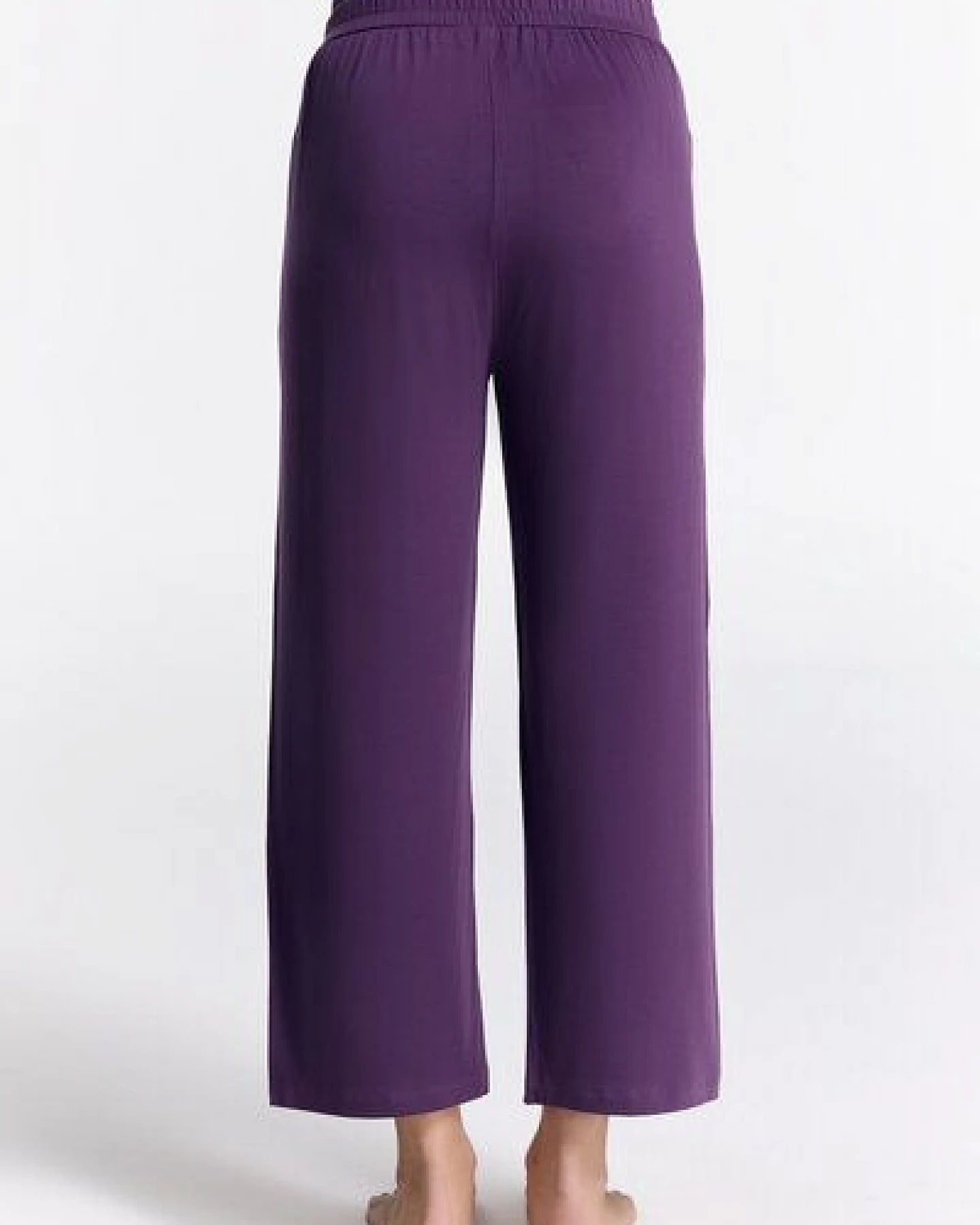 True North Damen Wide Leg Pants Hose aus Tencel Lyocell Yogahose Wohlfühlhose T1322 – Ansicht 2