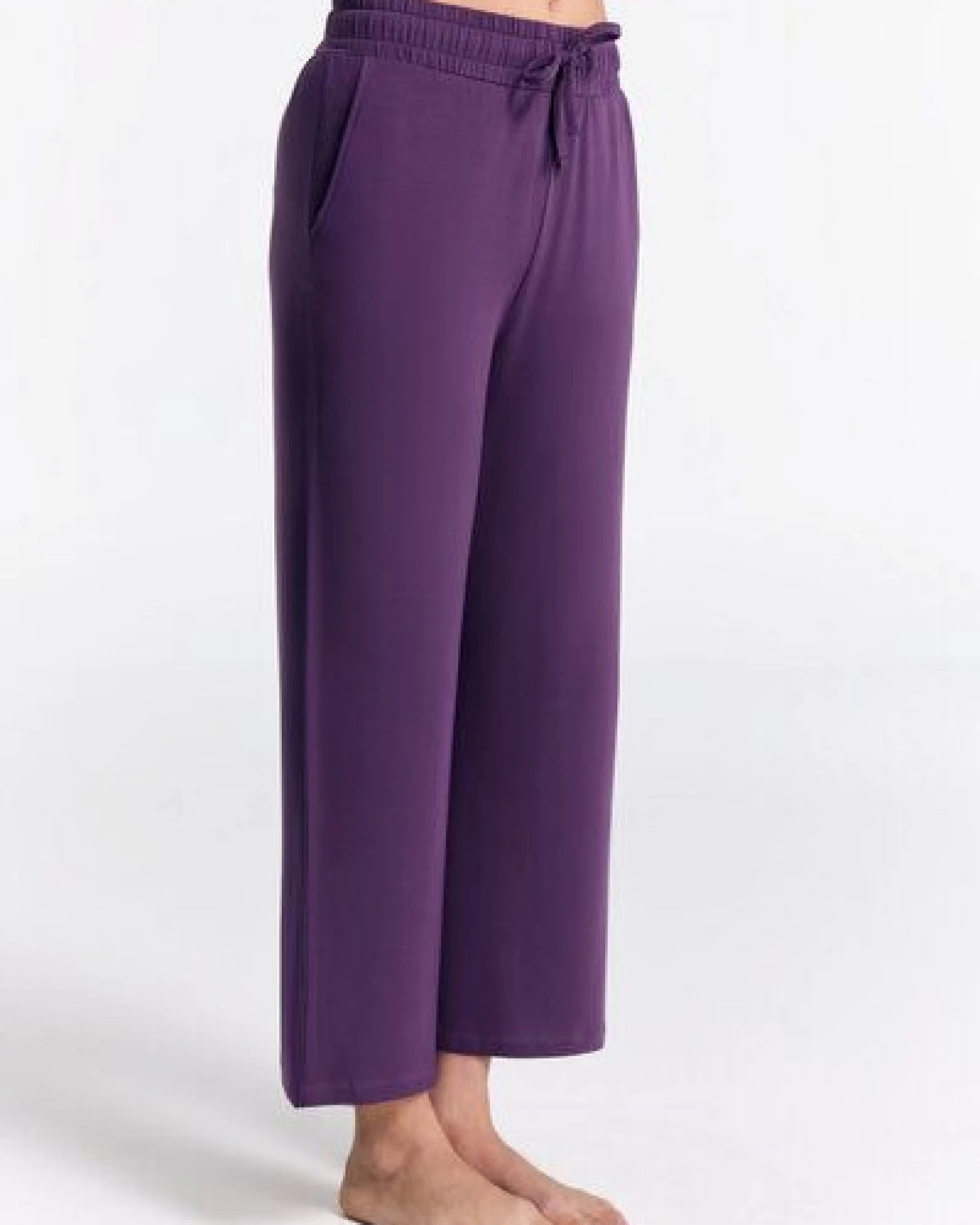 True North Damen Wide Leg Pants Hose aus Tencel Lyocell Yogahose Wohlfühlhose T1322 – Ansicht 3