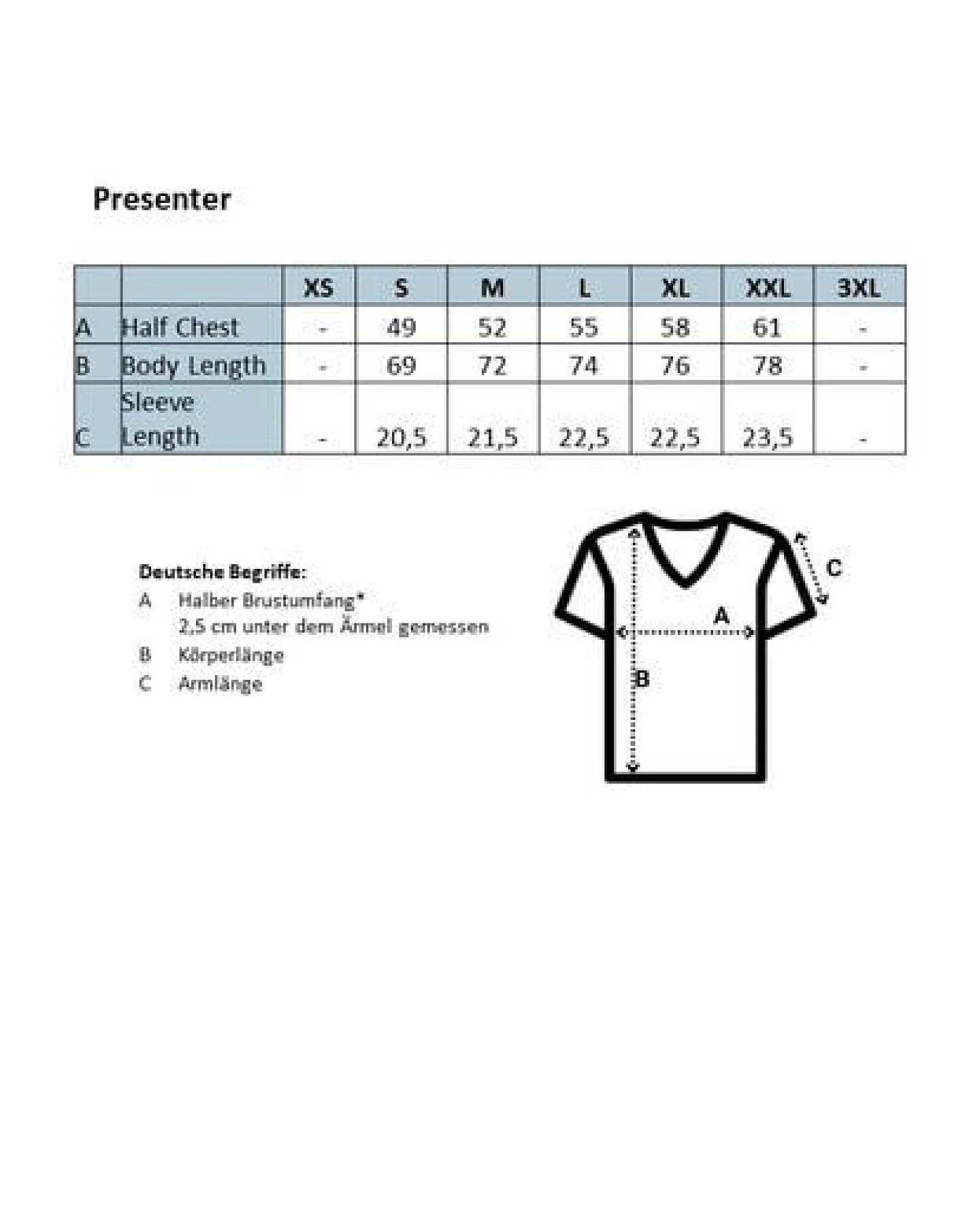 TORLAND Herren T-Shirt mit V- Ausschnitt PRESENTER – Ansicht 4
