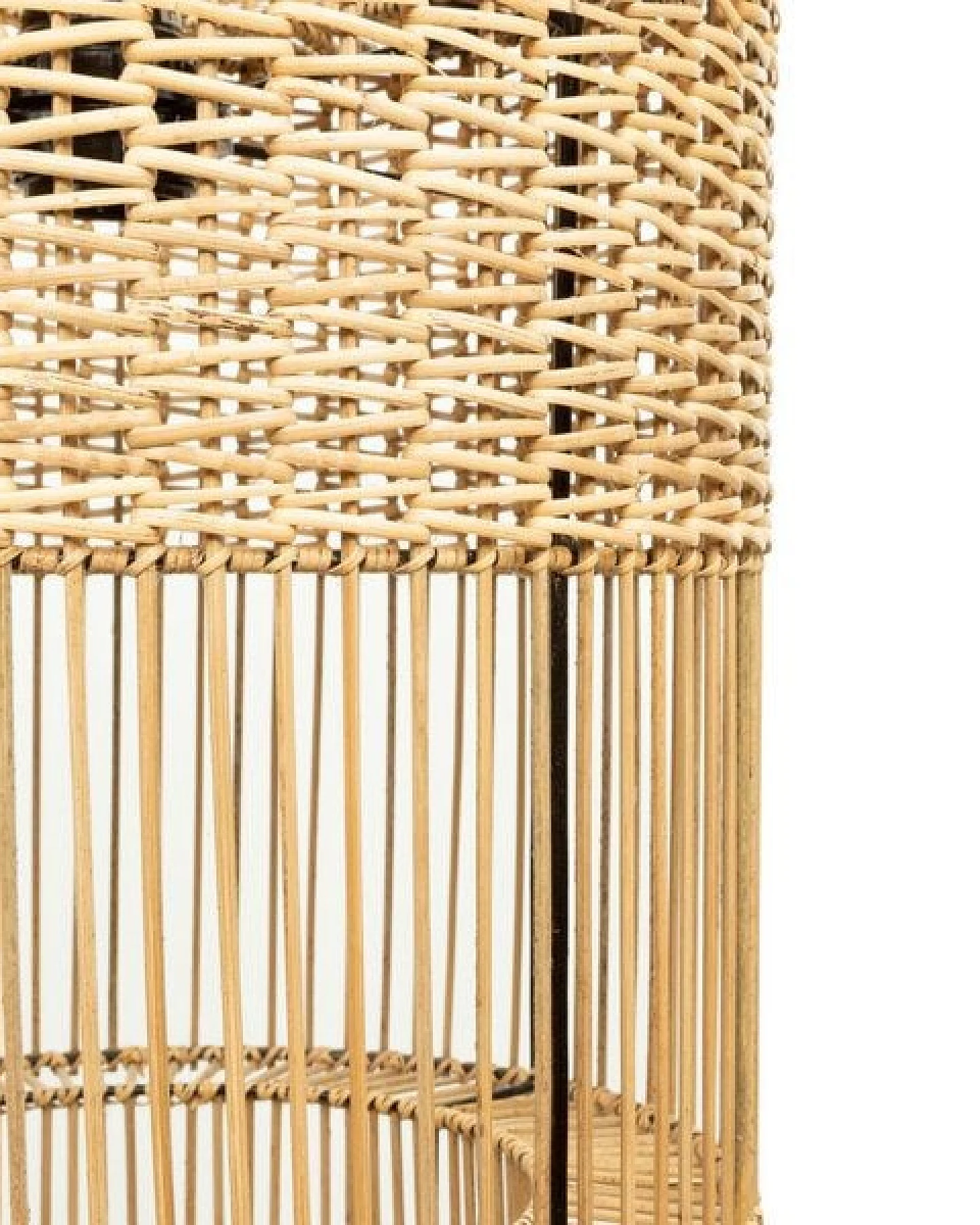 Bazar Bizar The Colonial Pendelleuchte Ø 30 cm aus natürlichem Rattan – Ansicht 3
