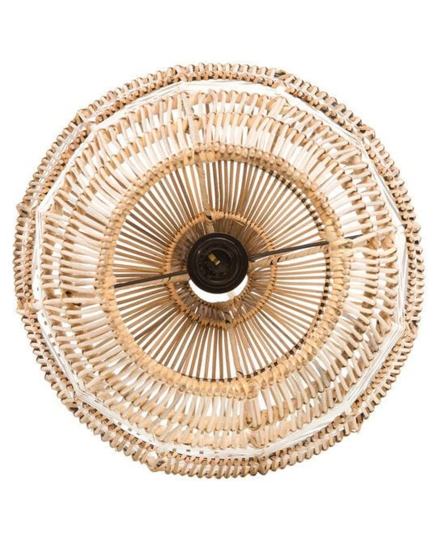 Bazar Bizar The Vase Pendelleuchte Ø 35 cm aus natürlichem Rattan – Ansicht 4