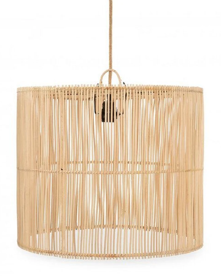 Bazar Bizar The Chacha Pendelleuchte aus natürlichem Rattan