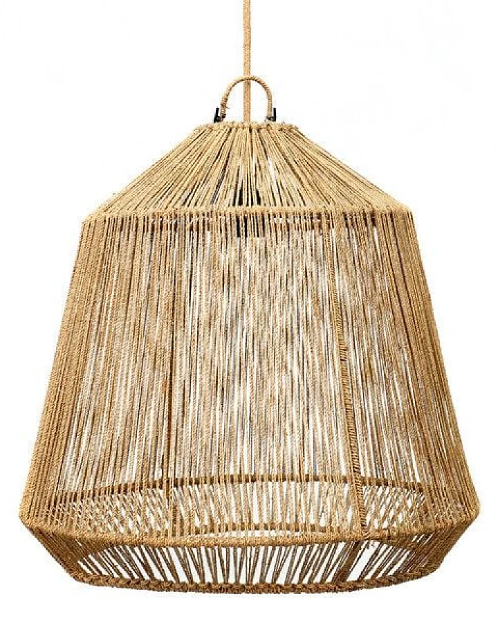 Bazar Bizar The Conic Pendelleuchte Ø 50 cm aus natürlichem Seegras
