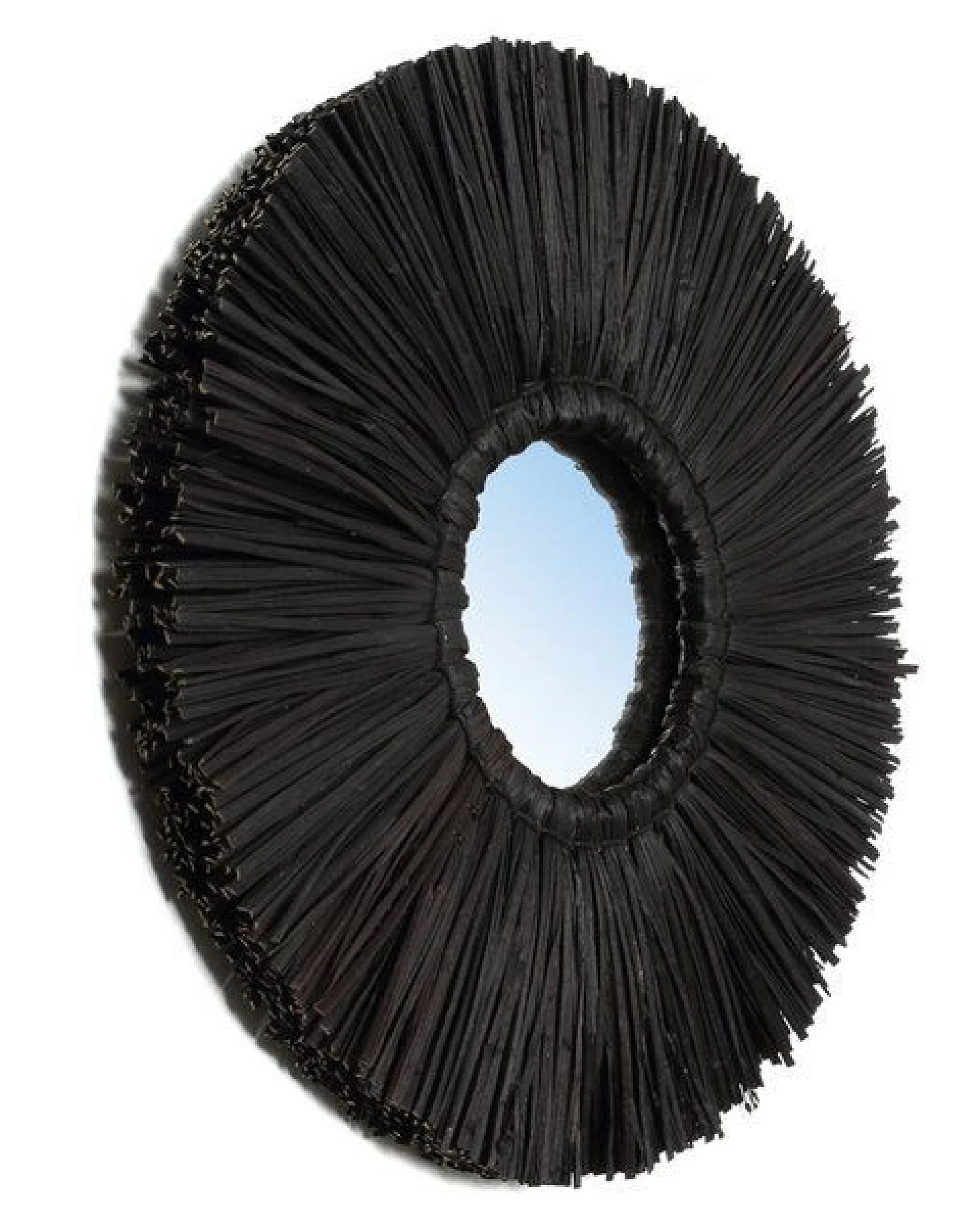 Bazar Bizar The Alang Alang Spiegel Ø 35 cm aus natürlichem Gras – Ansicht 2