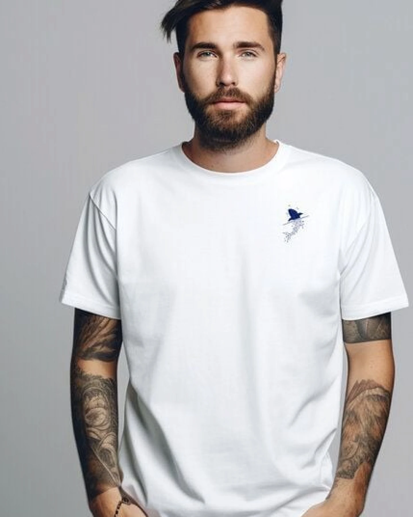 Kultgut Biofair - Reine Biobaumwolle /Shirt- Little Shark – Ansicht 2