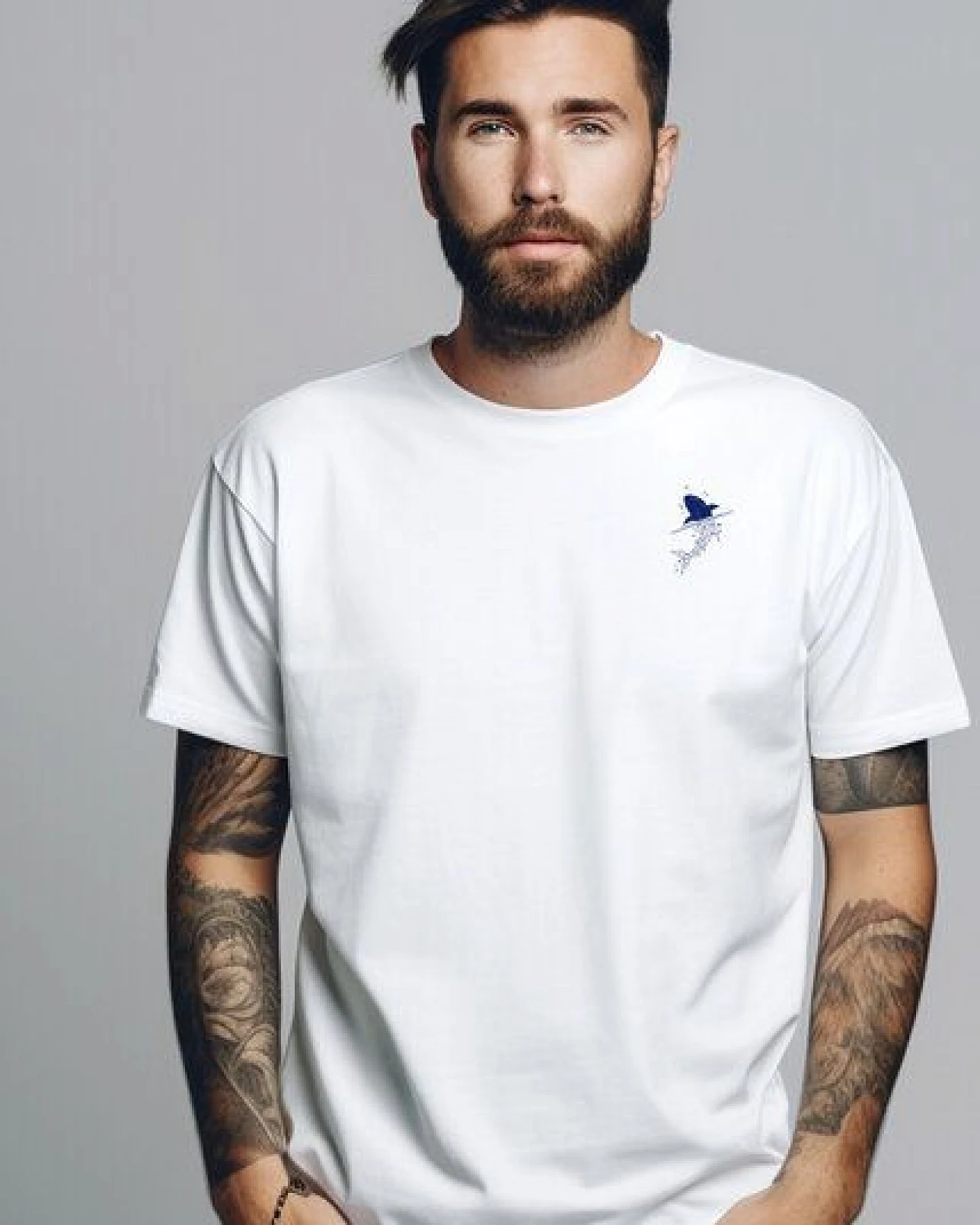 Kultgut Biofair - Reine Biobaumwolle /Shirt- Little Shark – Ansicht 2