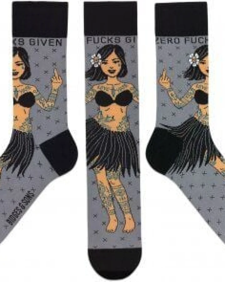 Bidges&Sons "Zero Fvcks Given" Socken