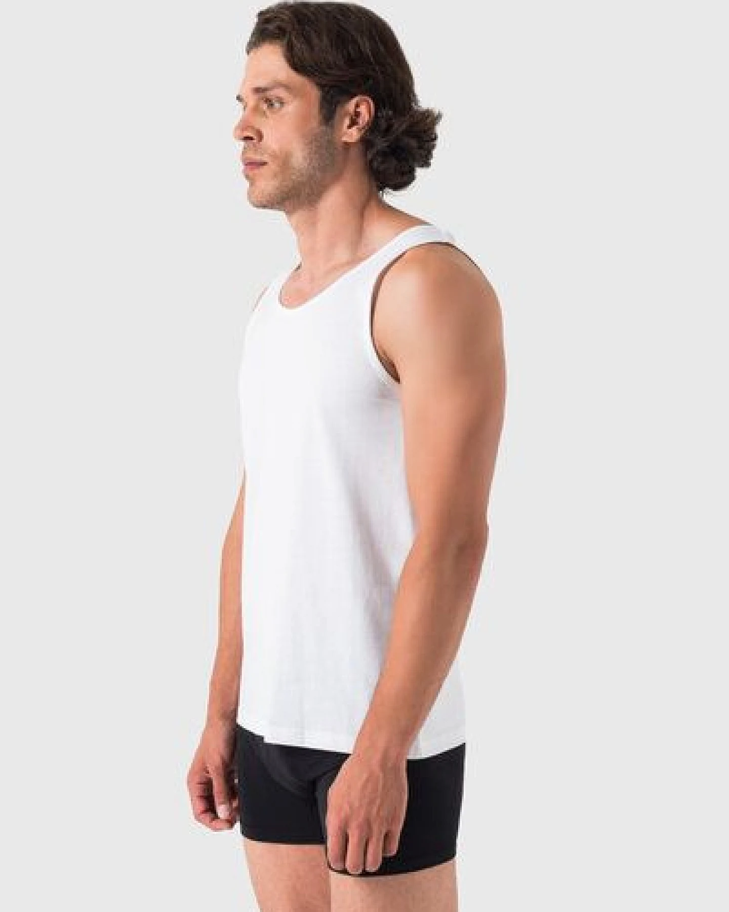 Barrio 13 Unterhemd 3er Pack Tank Top für Herren Achselshirt – Ansicht 3