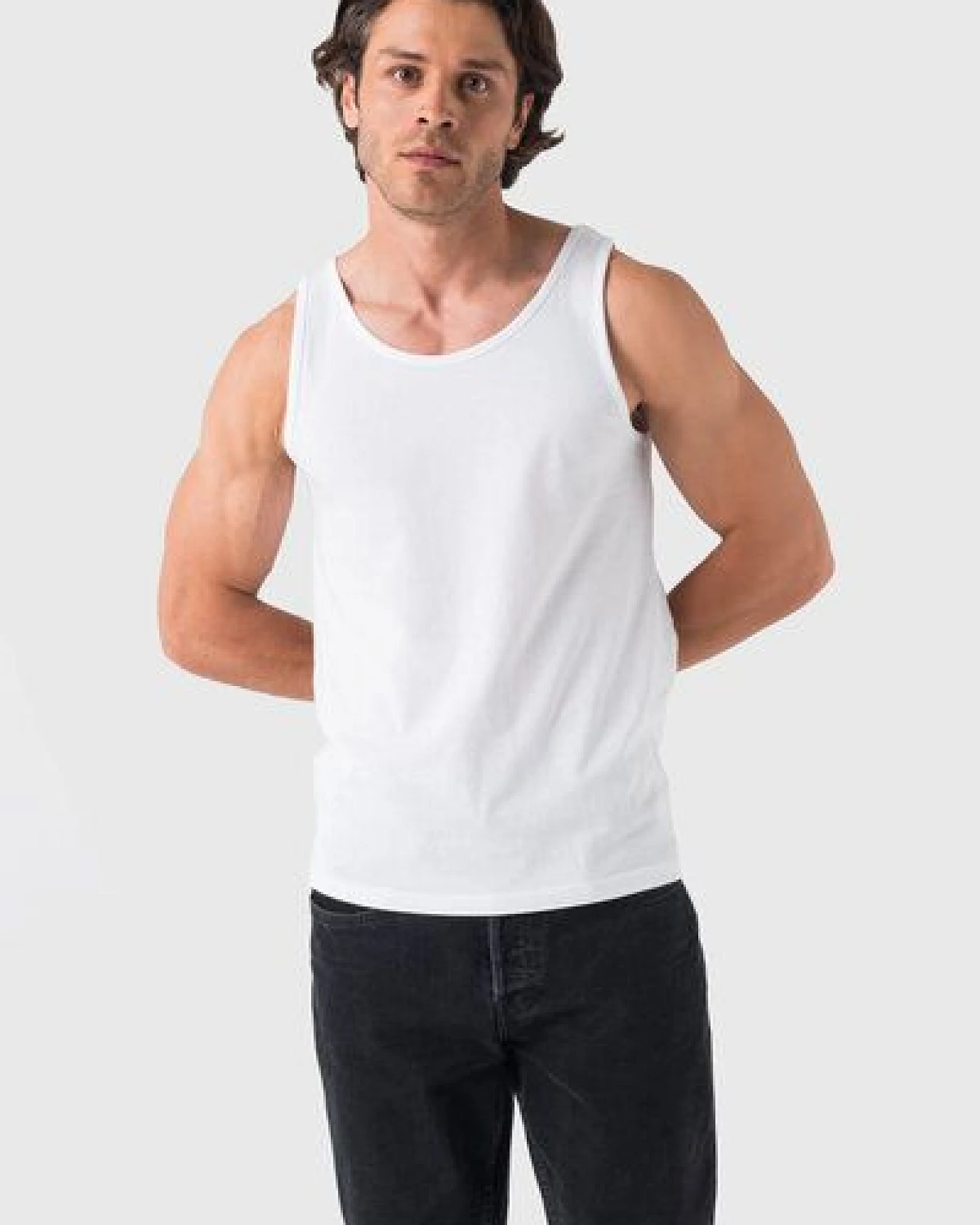 Barrio 13 Unterhemd 3er Pack Tank Top für Herren Achselshirt – Ansicht 2