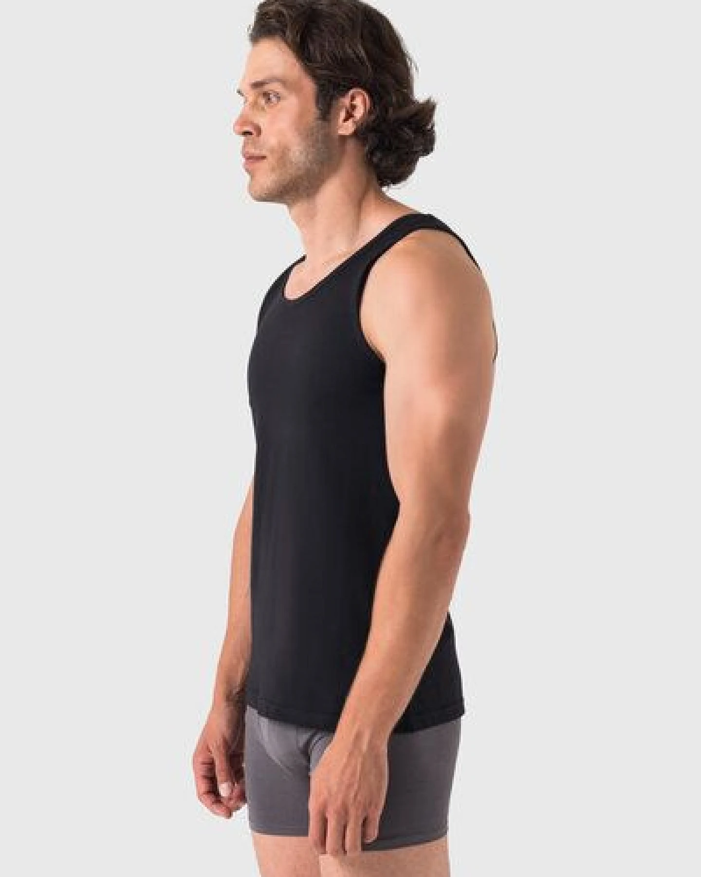 Barrio 13 Unterhemd 3er Pack Tank Top für Herren Achselshirt – Ansicht 2