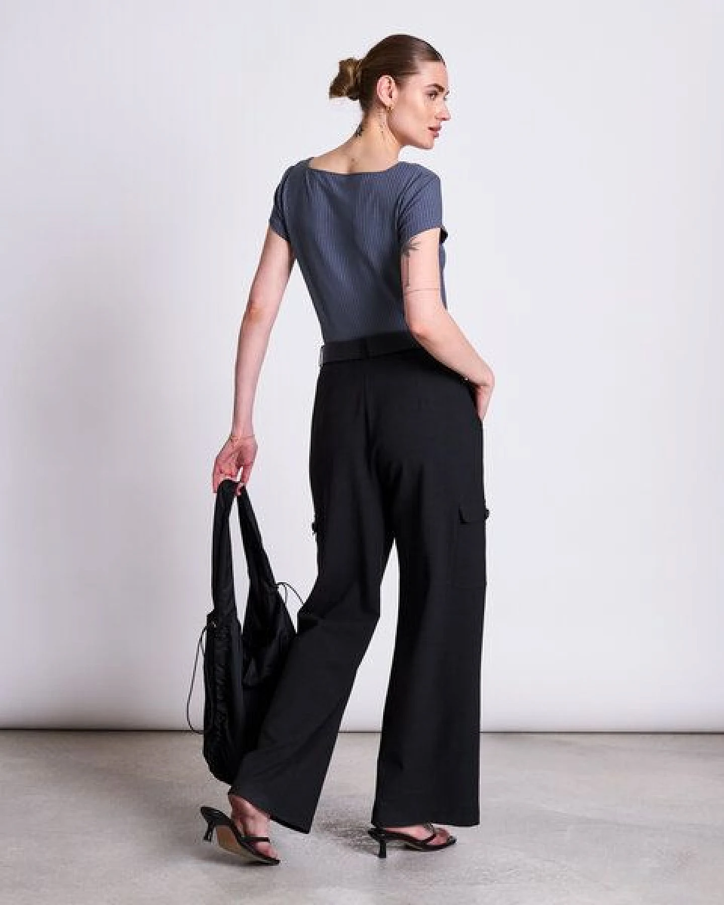 JAN N JUNE T-Shirt ARIMA gerippt aus Lyocell (Tencel®) – Ansicht 3