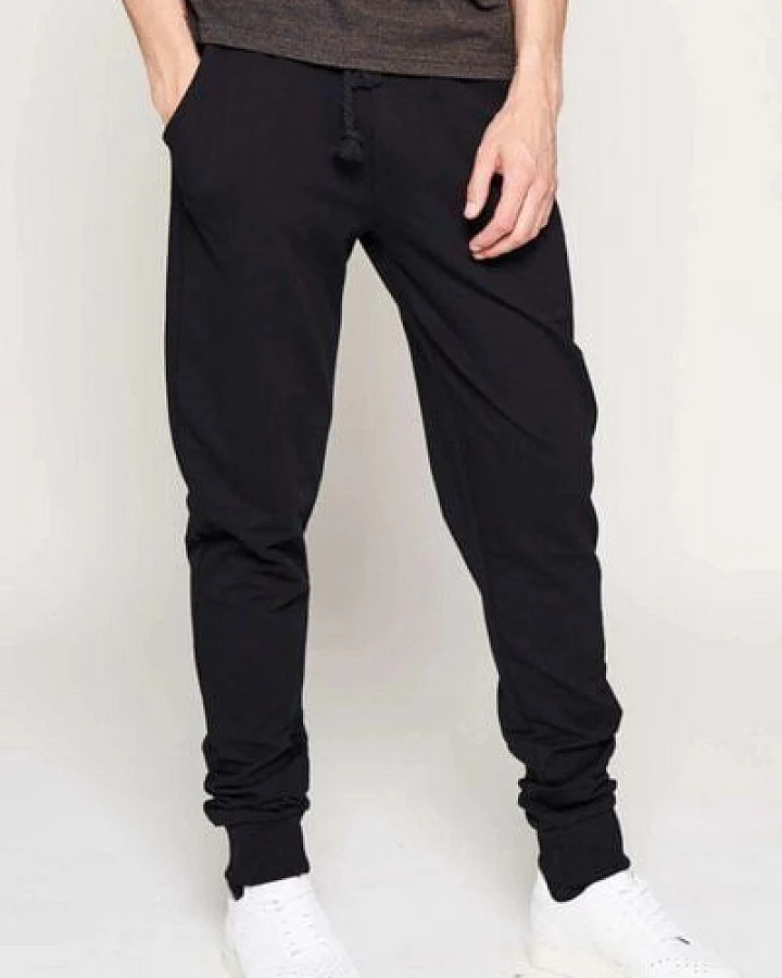 LUMEN organic Jogginghose SLIMFIT schwarz