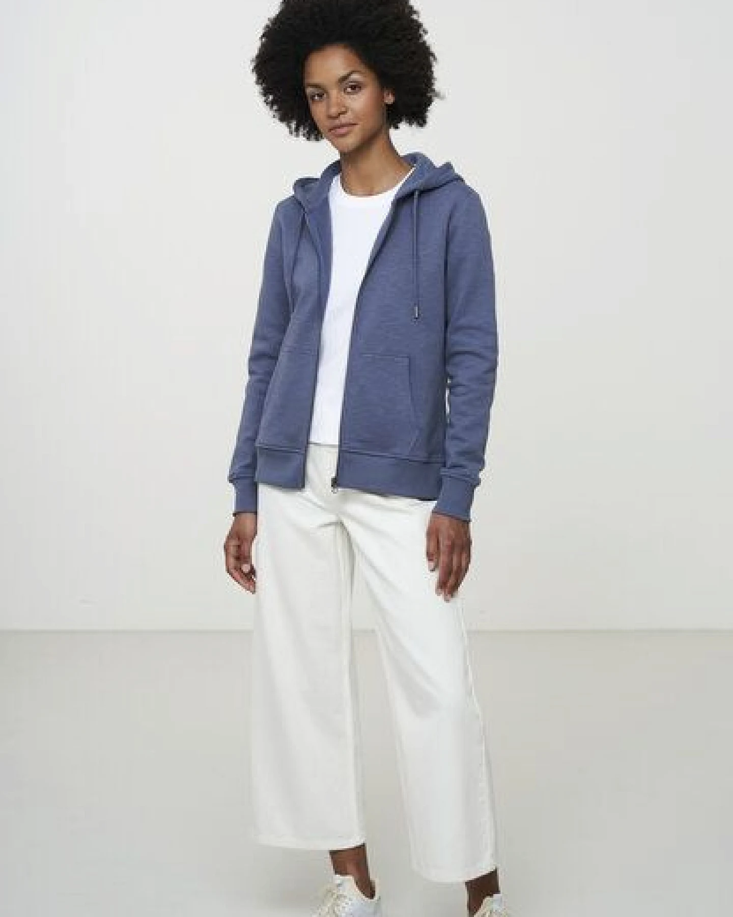 Damen Sweatjacke aus Bio-Baumwolle - DAHLIA - recolution – Ansicht 2