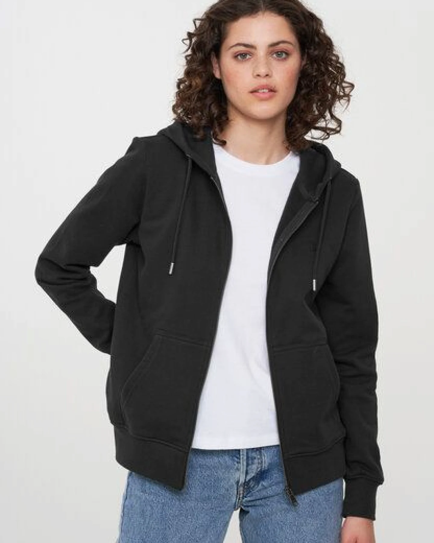Damen Sweatjacke aus Bio-Baumwolle - DAHLIA - recolution – Ansicht 2