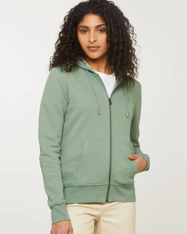 Damen Sweatjacke aus Bio-Baumwolle - DAHLIA - recolution