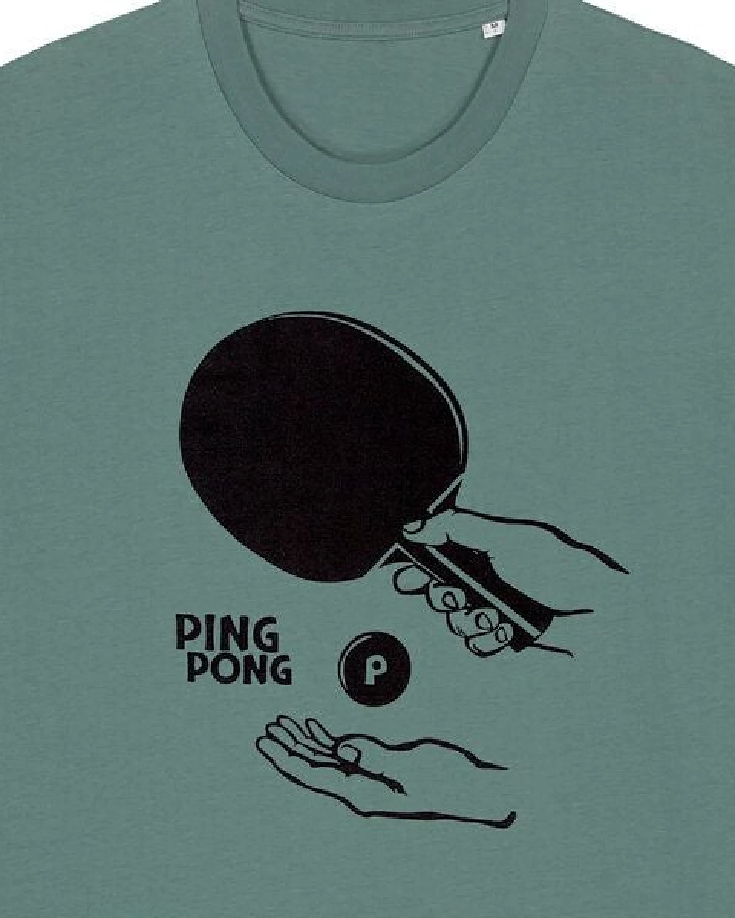 päfjes Ping Pong Tischtennis - Fair Wear Männer T-Shirt – Ansicht 2