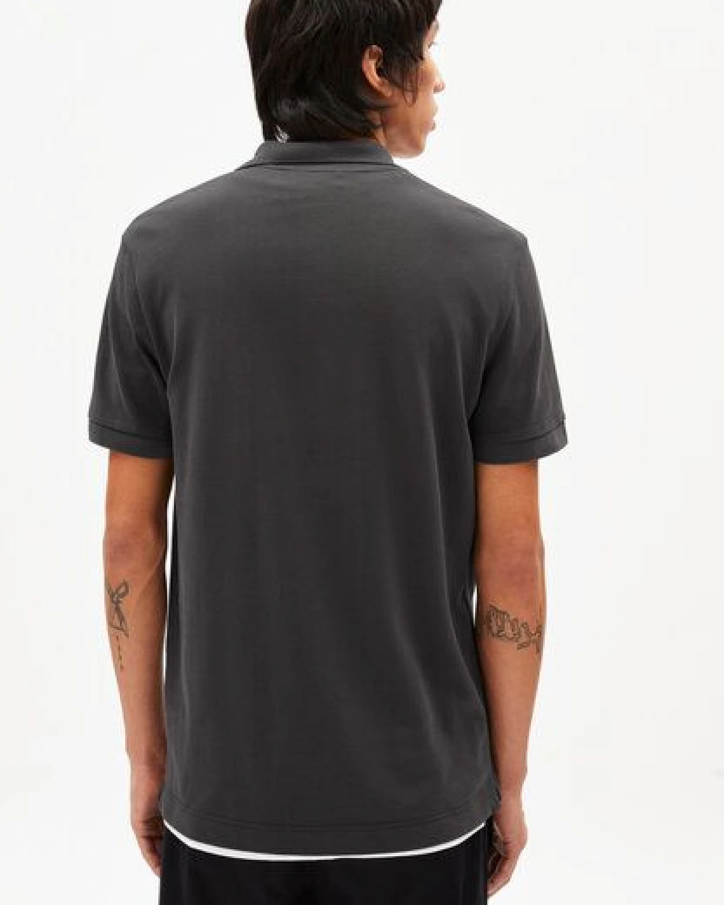 ARMEDANGELS FAABAO - Herren Polo T-Shirt aus Bio-Baumwolle – Ansicht 2