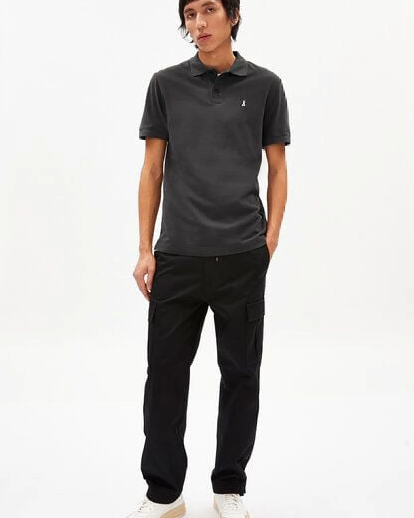ARMEDANGELS FAABAO - Herren Polo T-Shirt aus Bio-Baumwolle – Ansicht 4