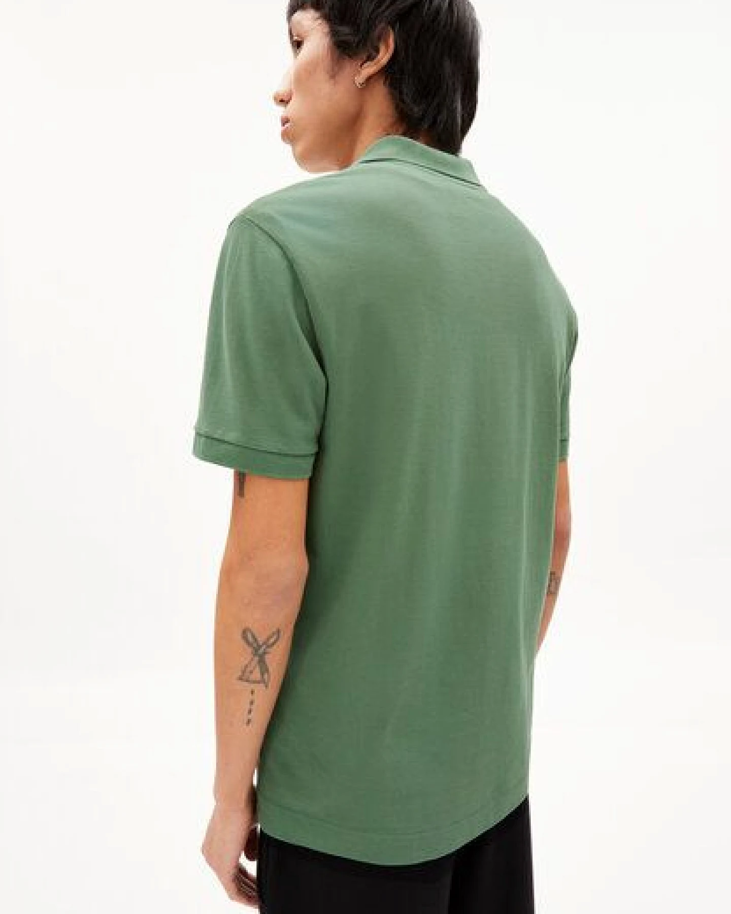 ARMEDANGELS FAABAO - Herren Polo T-Shirt aus Bio-Baumwolle – Ansicht 2
