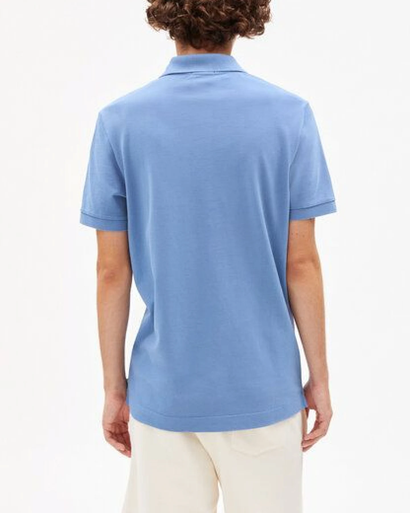 ARMEDANGELS FAABAO - Herren Polo T-Shirt aus Bio-Baumwolle – Ansicht 2