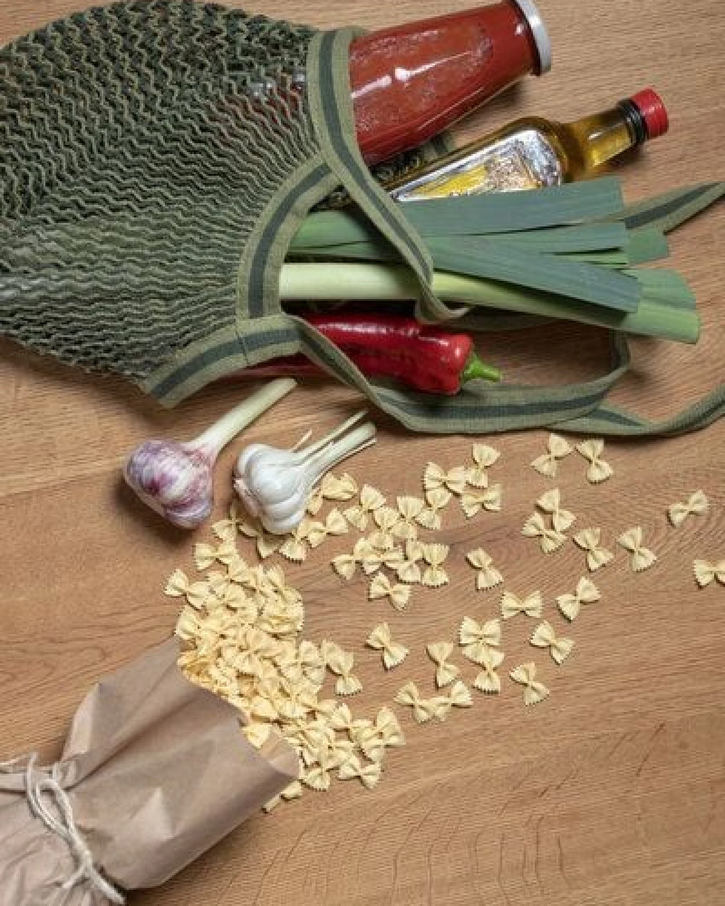 TRANQUILLO Einkaufsnetz in verschiedenen Farben GOTS zertifiziert – Ansicht 3