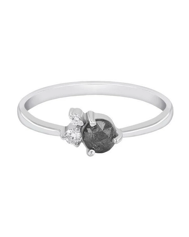 Eppi Zarter Ring mit Salt and Pepper Diamant Adnan
