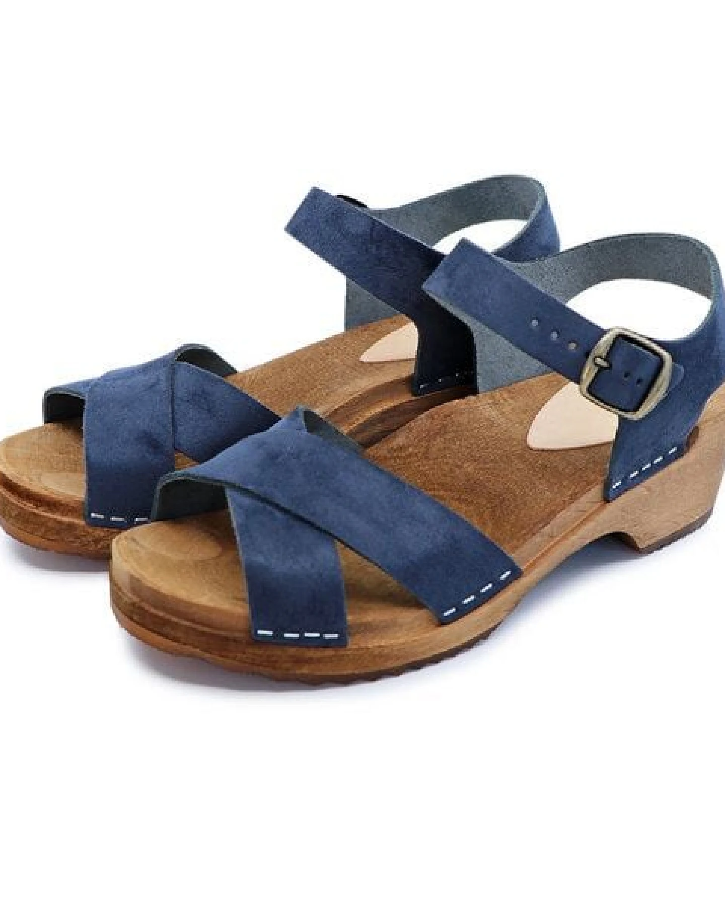 MÄRTA - schwedische Holz Clogs Sandale von me&myclogs - low heel – Ansicht 3