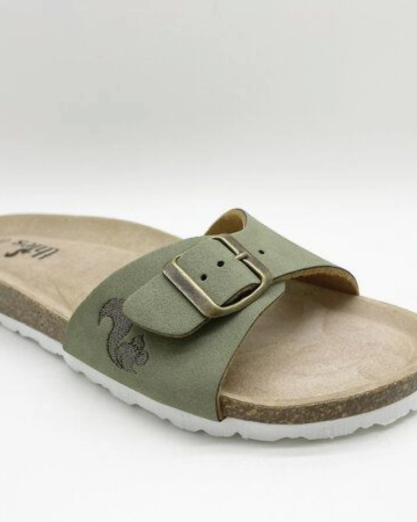 Vegane thies ® Eco Bio Strap Sandale aus rec. PET mit ergonomischem Fussbett – Ansicht 2