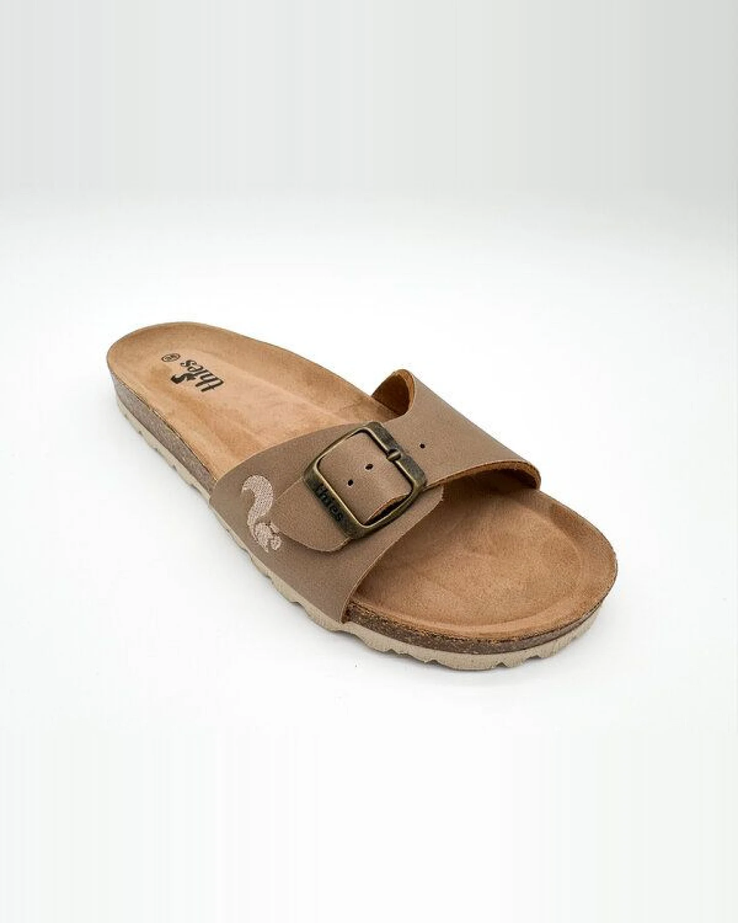 Vegane thies ® Eco Bio Strap Sandale aus rec. PET mit ergonomischem Fussbett – Ansicht 3