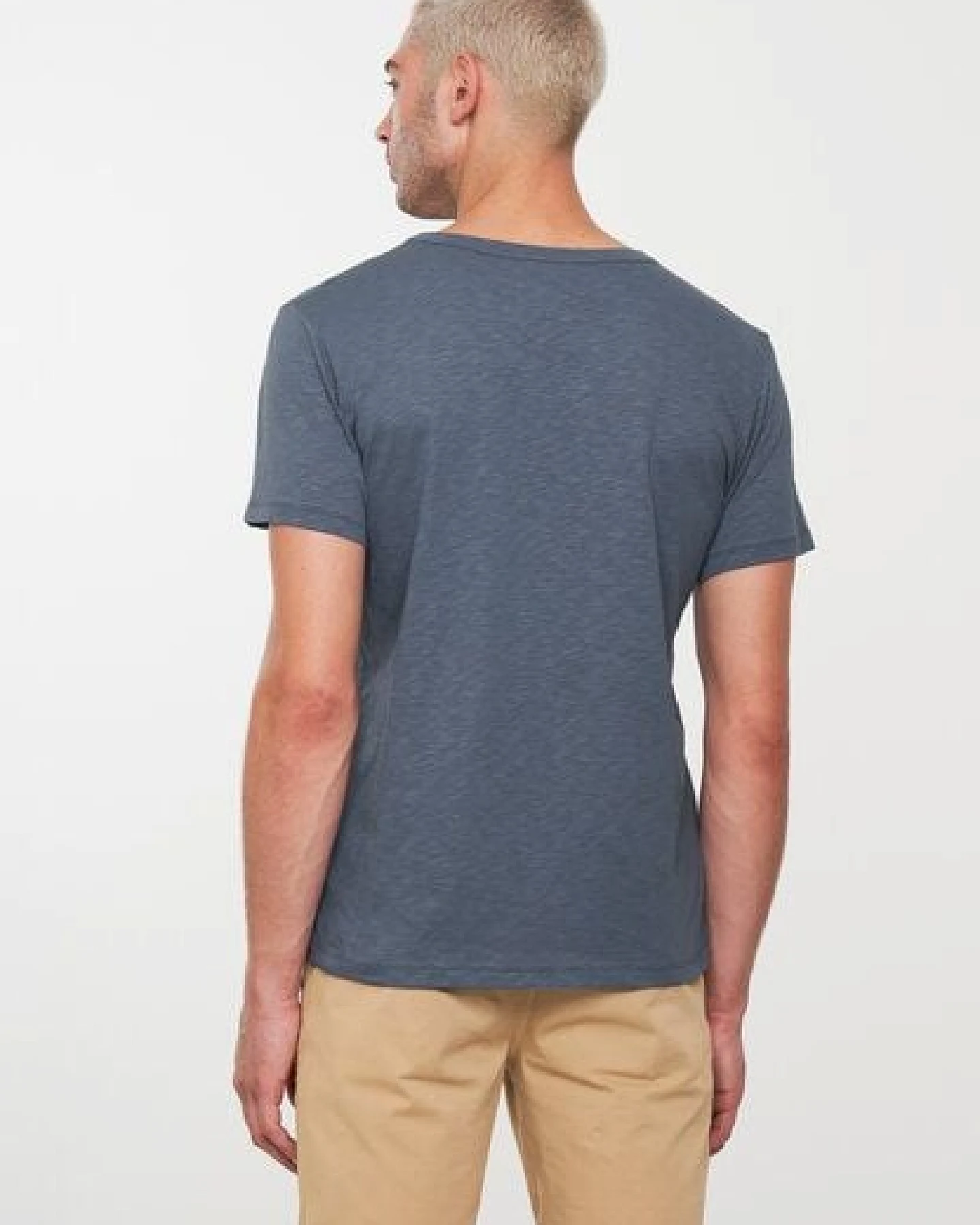 Herren Slub T-Shirt aus Bio-Baumwolle - BAY - recolution – Ansicht 2