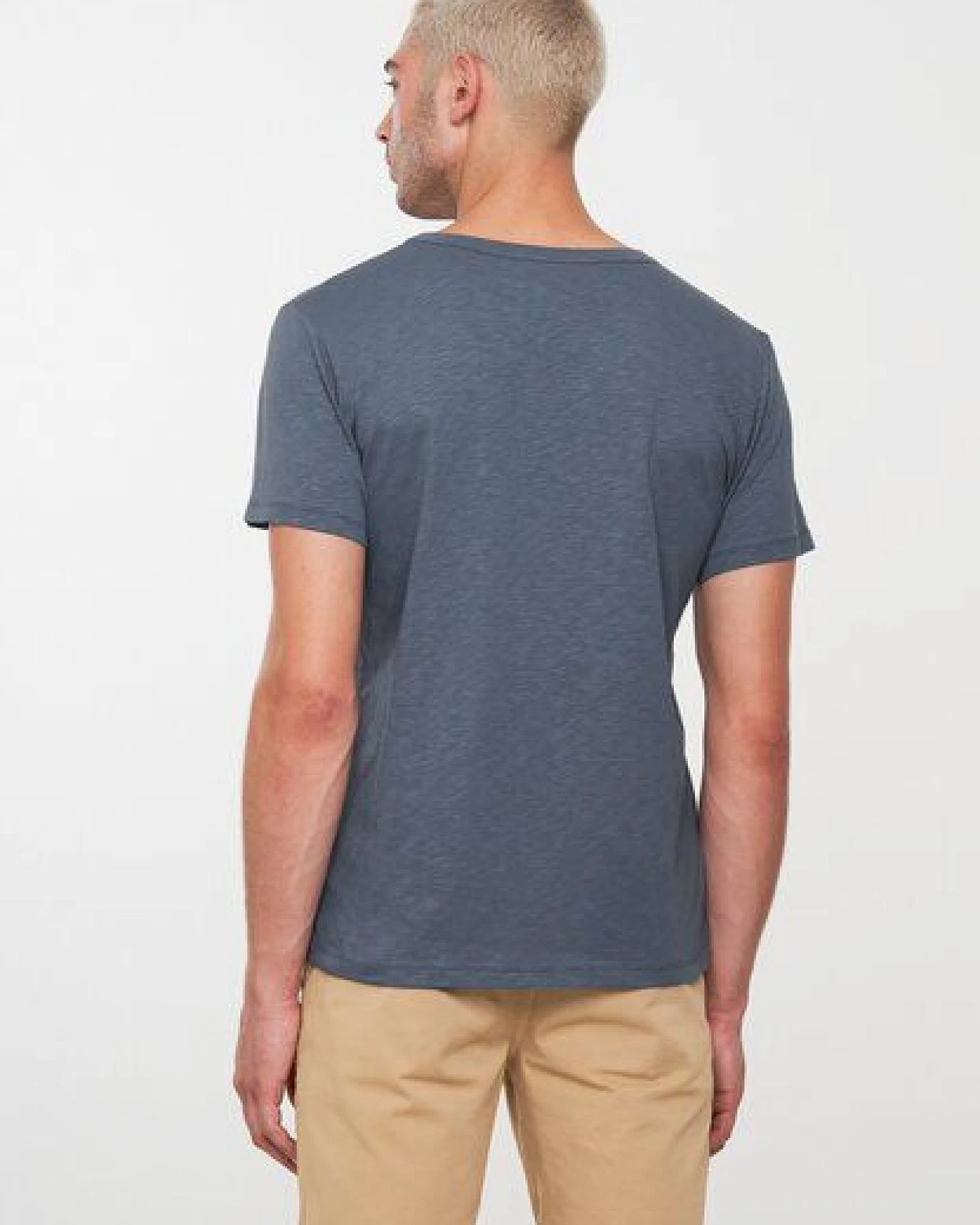 Herren Slub T-Shirt aus Bio-Baumwolle - BAY - recolution – Ansicht 3