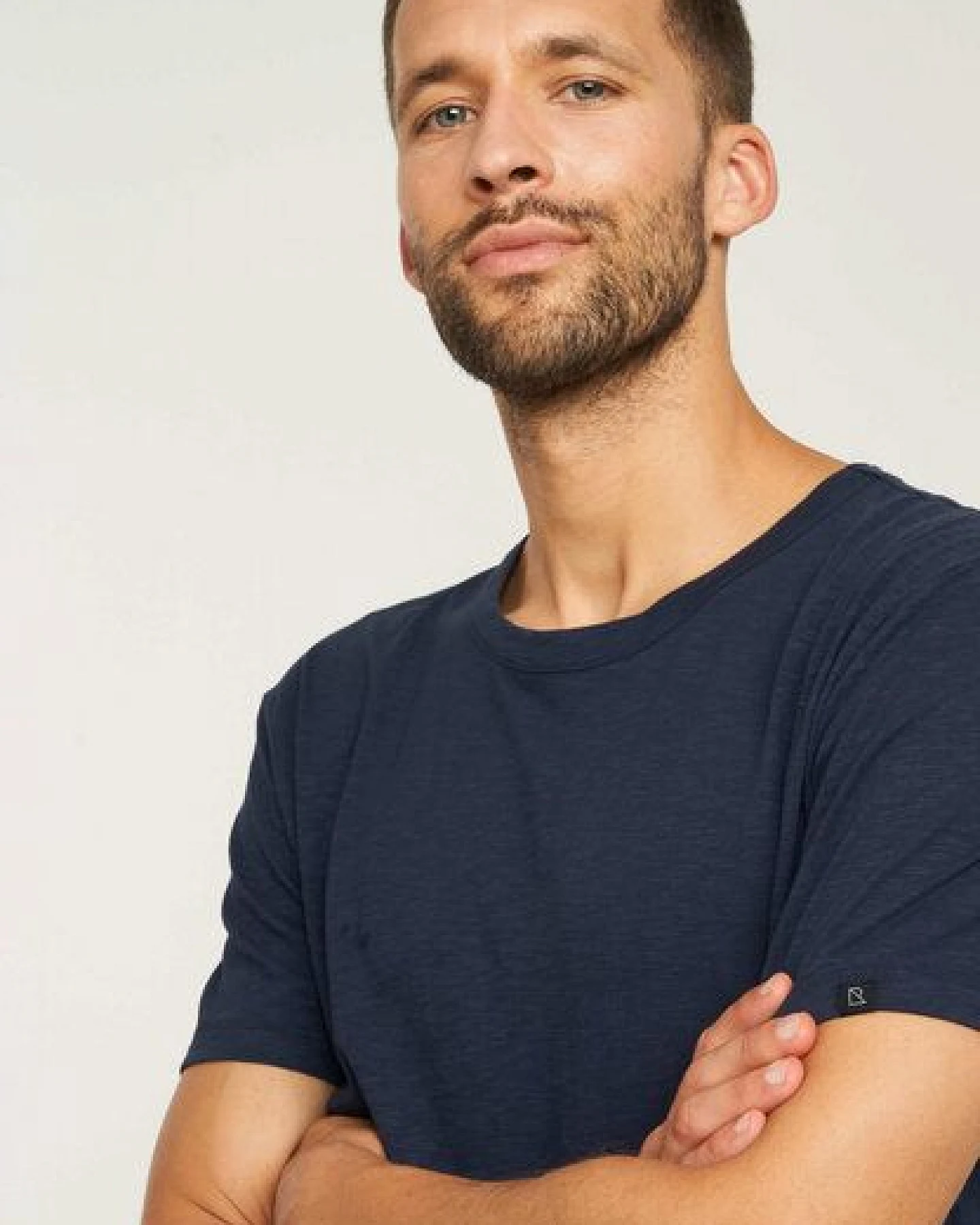 Herren Slub T-Shirt aus Bio-Baumwolle - BAY - recolution – Ansicht 3