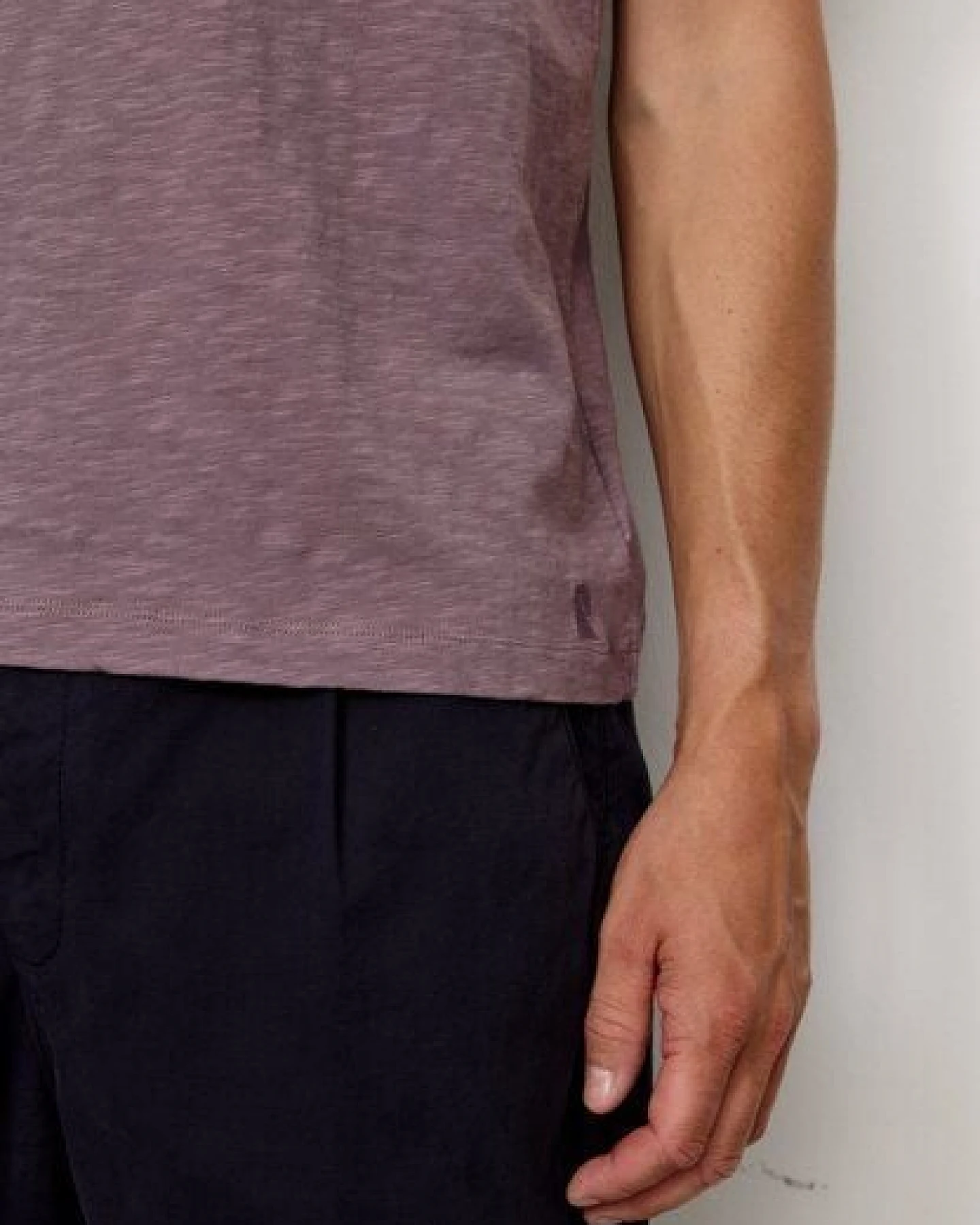 Herren Slub T-Shirt aus Bio-Baumwolle - BAY - recolution – Ansicht 2