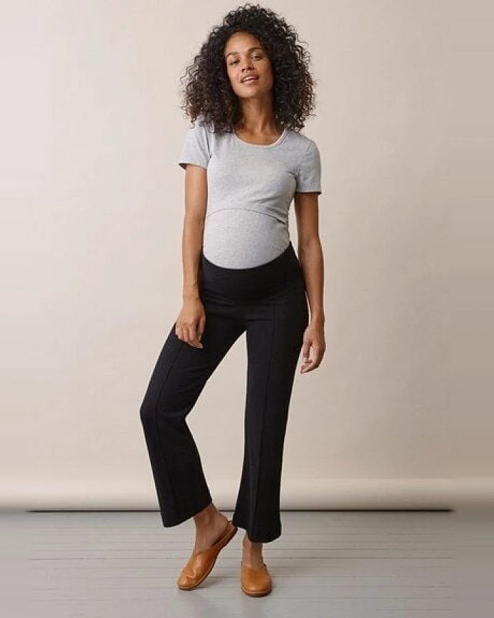 Boob Umstandshose Once-on-never-off knöchellange Hose