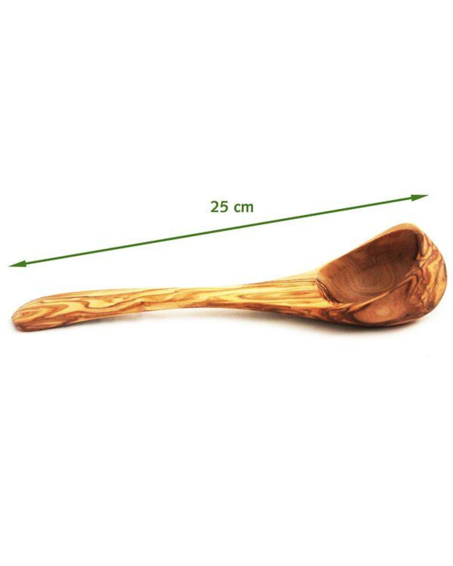 NATUREHOME Saunakelle Aufgußlöffel Olivenholz 25 oder 35 cm – Ansicht 3