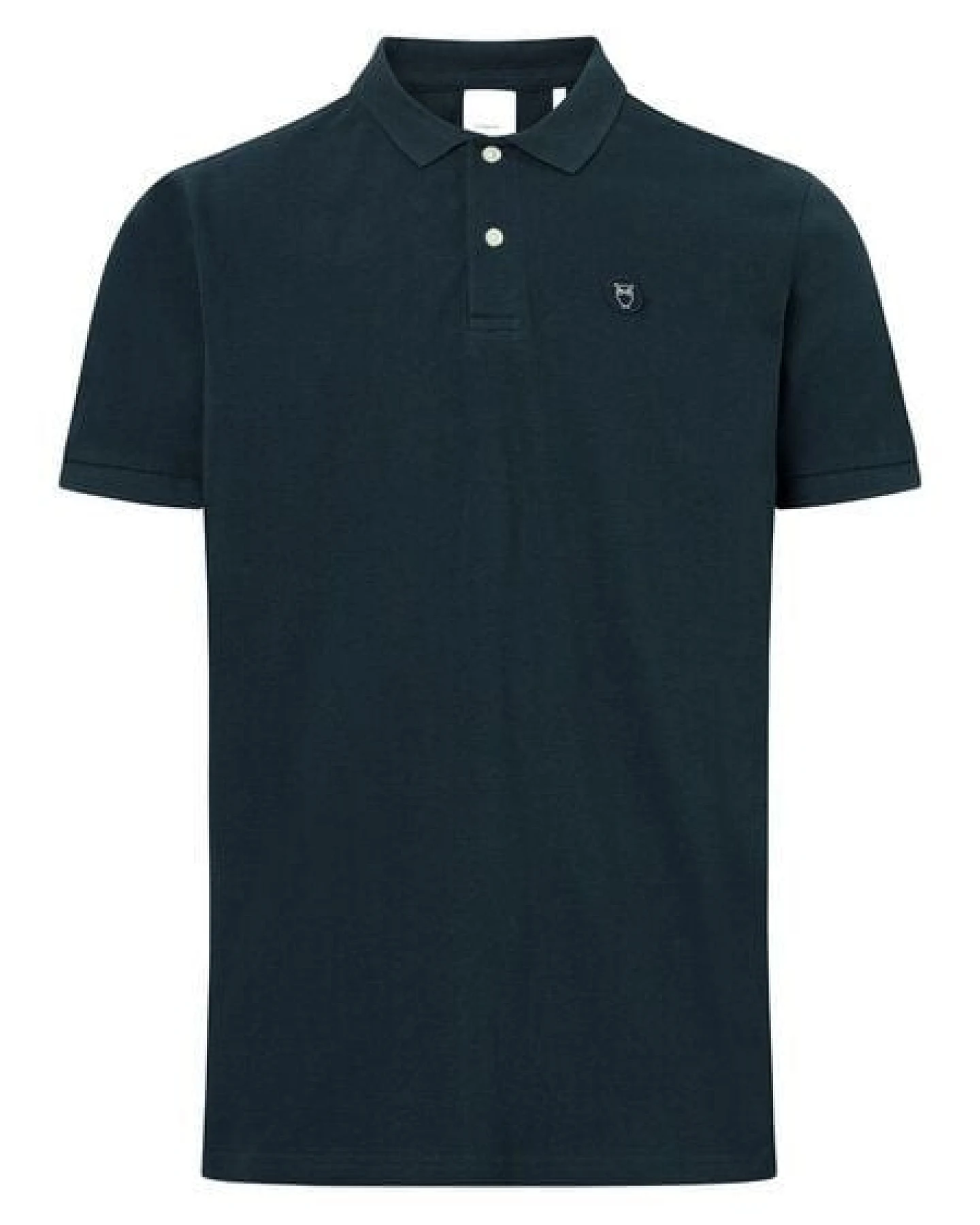 KnowledgeCotton Apparel Polo T-Shirt - Basic Badge - aus Bio-Baumwolle – Ansicht 4