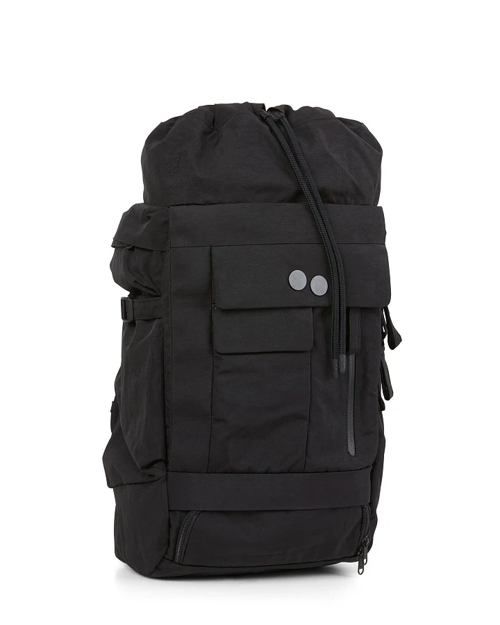 Rucksack Blok Medium Crinkle Black